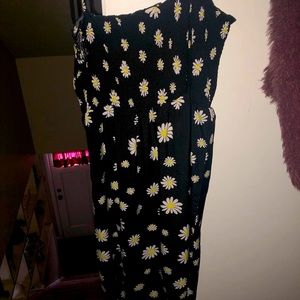 SHEIN daisy print dress 3XL NWOT